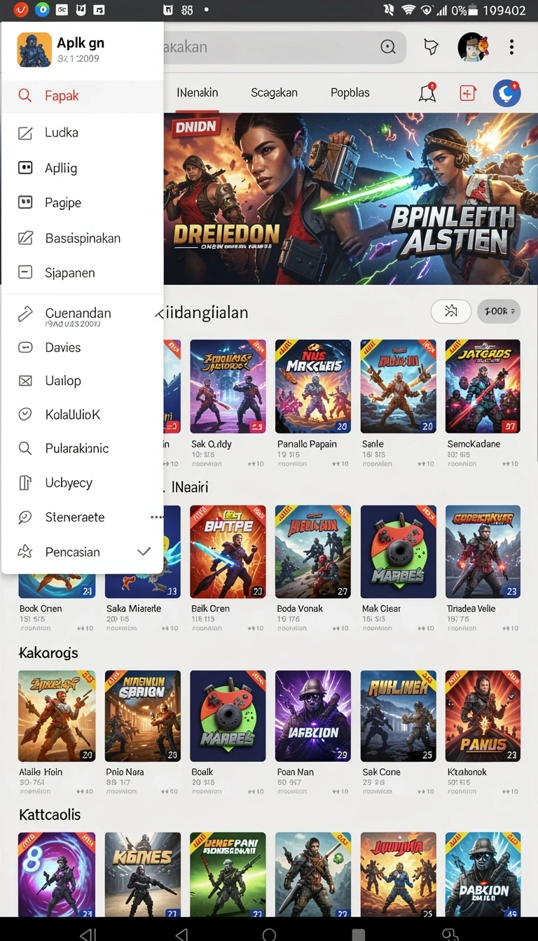 Tampilan utama aplikasi Review Aplikasi sortoto yang intuitif dan efisien.