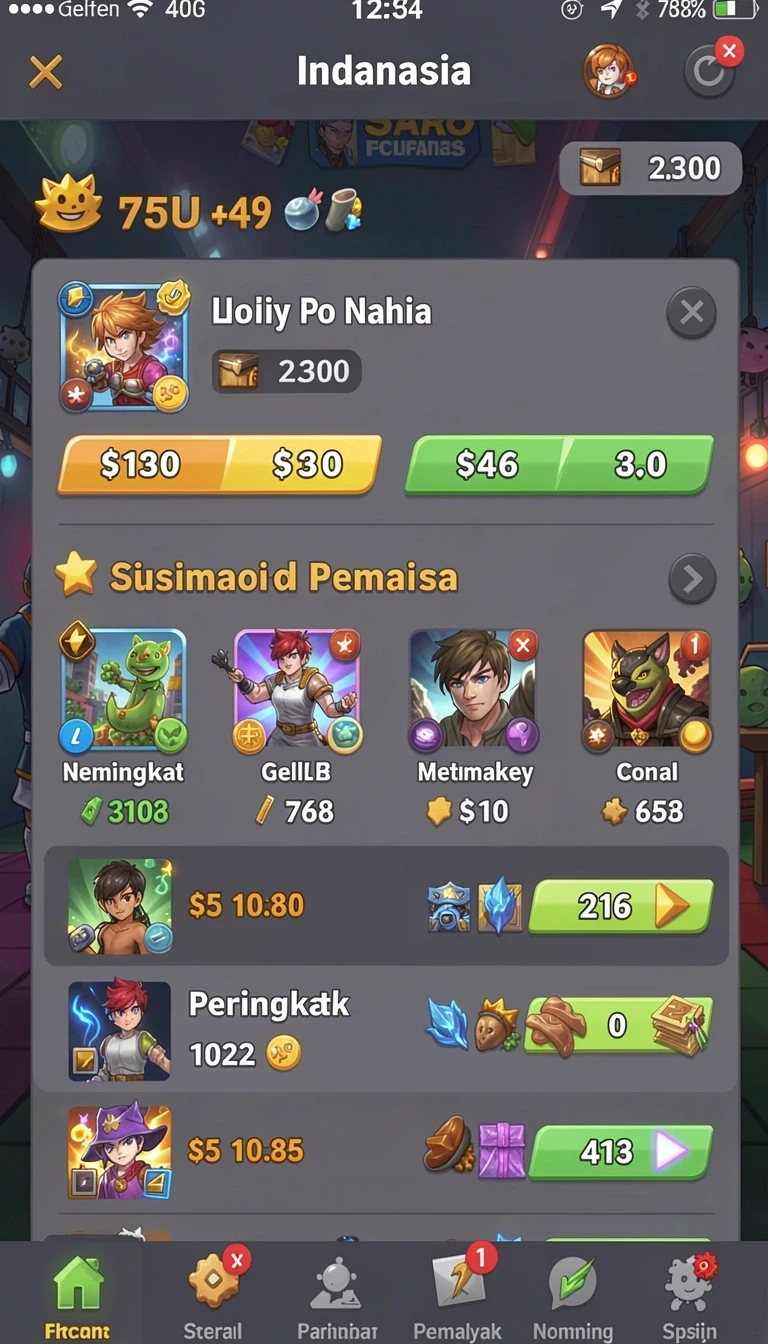 Tampilan utama aplikasi Review Aplikasi tempototo yang intuitif dan efisien.