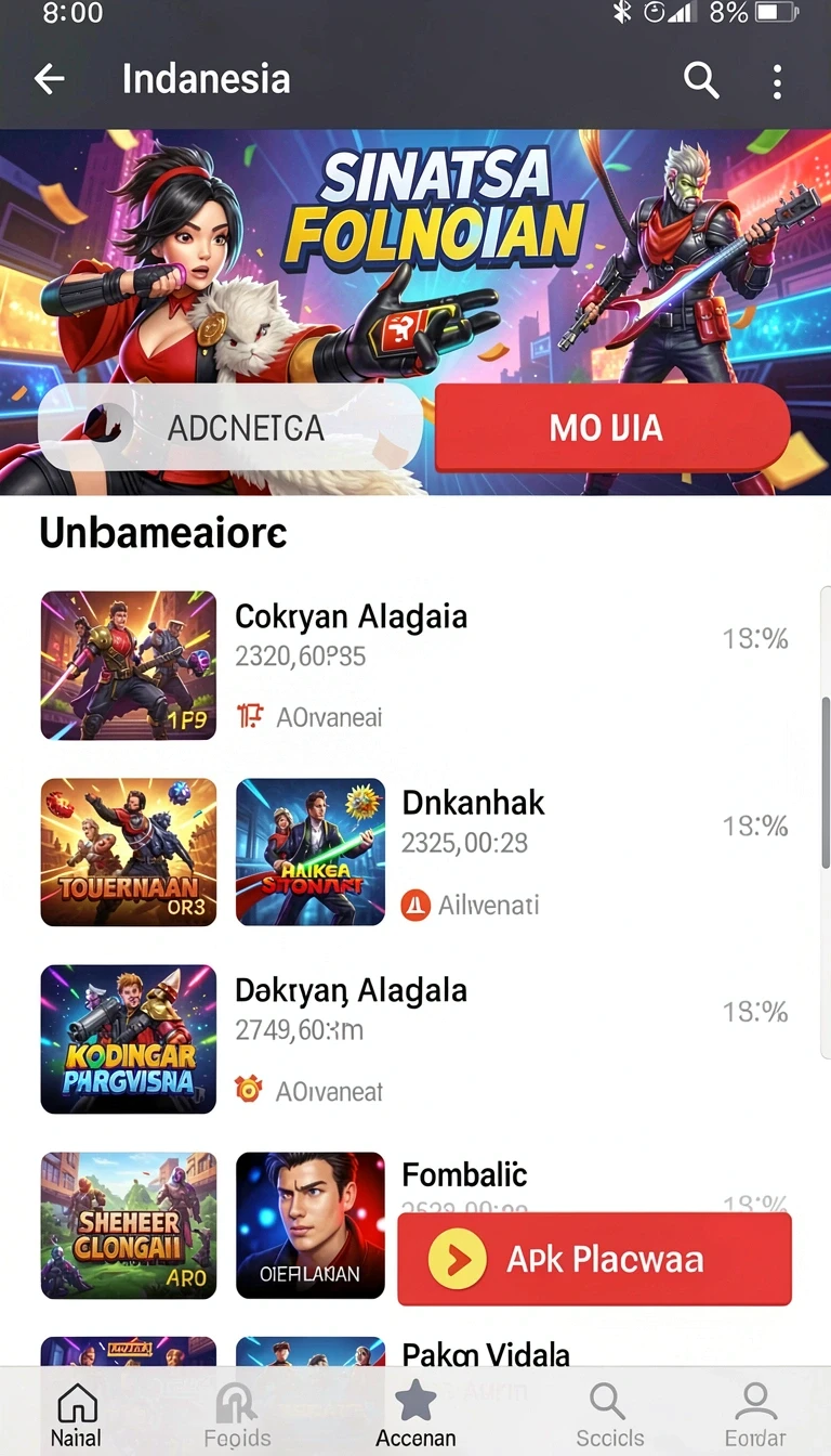 Tampilan utama aplikasi Review Aplikasi soju88 yang intuitif dan efisien.